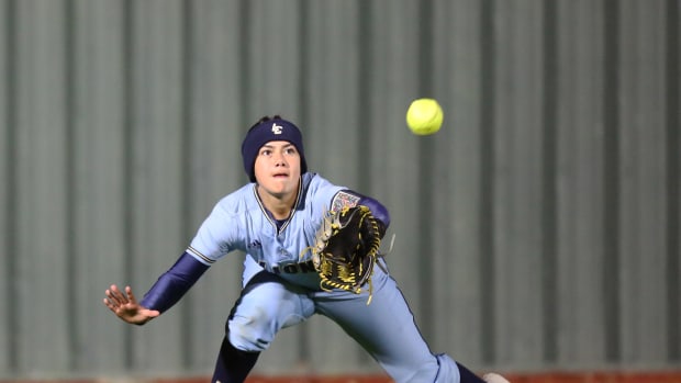 Montgomery Lake Creek Prosper Texas softball Allen Tournament 022323 Brian McLean 13